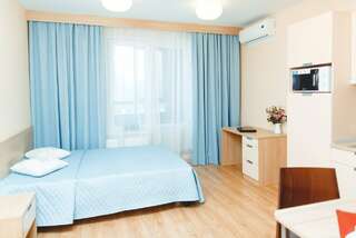 Гостевой дом Гранд Каньон Санкт-Петербург СТУДИЯ СТАНДАРТ С ОДНОЙ ДВУСПАЛЬНОЙ КРОВАТЬЮ-9